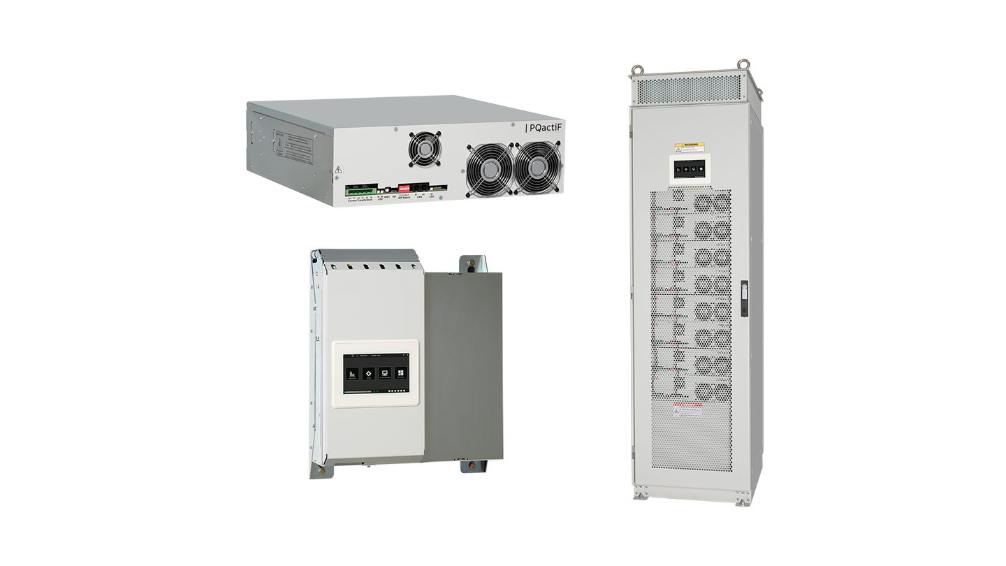 Product image for: PQactiF - Active Harmonic Filter Solutions | Hitachi Energy